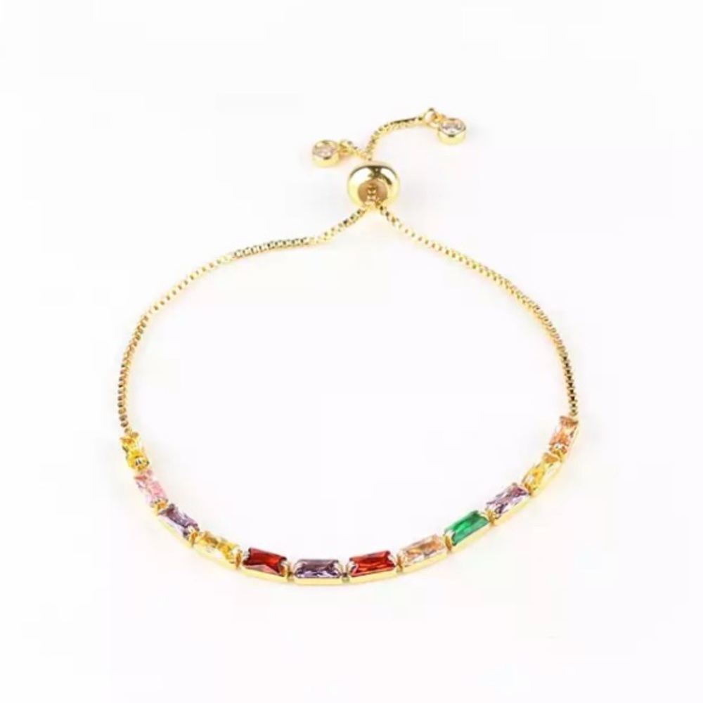 Gold Rainbow Bracelet
